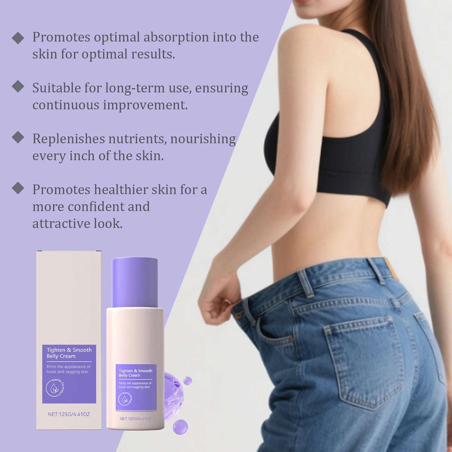 Rose Infused Sculpting Belly Cream