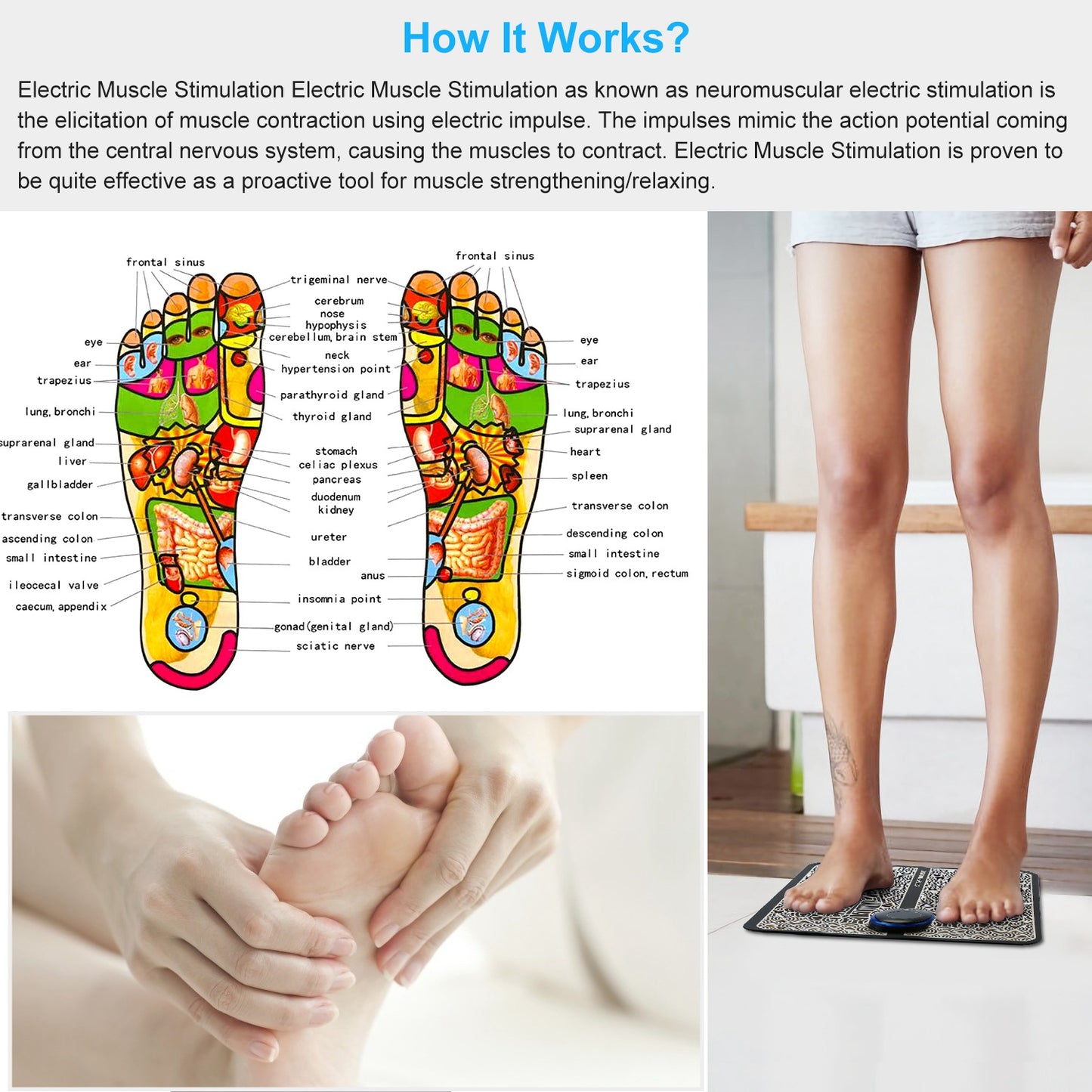 NeuroFlow Reviver™ Foot Massager Mat