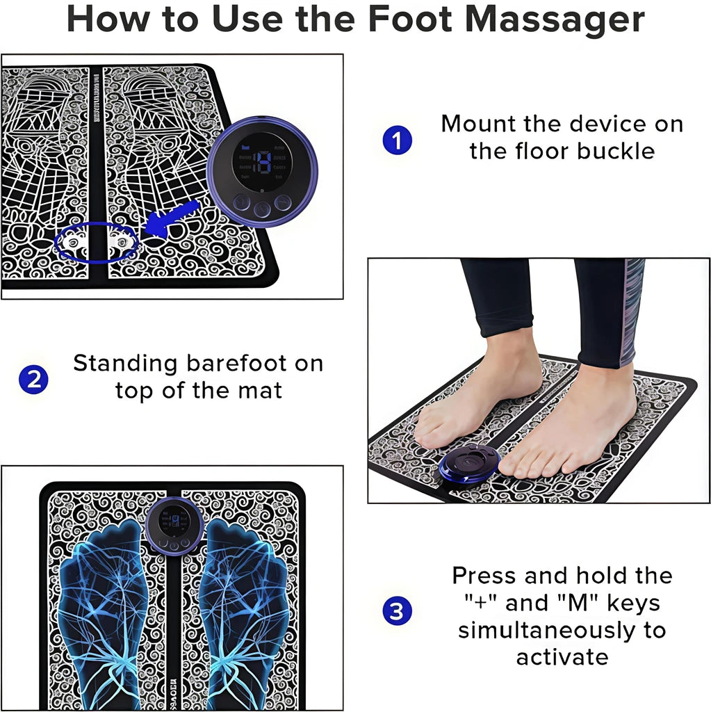 NeuroFlow Reviver™ Foot Massager Mat